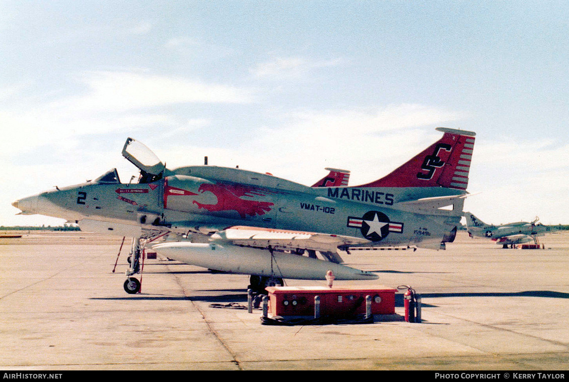 Aircraft Photo of 159491 | McDonnell Douglas A-4M Skyhawk II | USA - Marines | AirHistory.net #631066