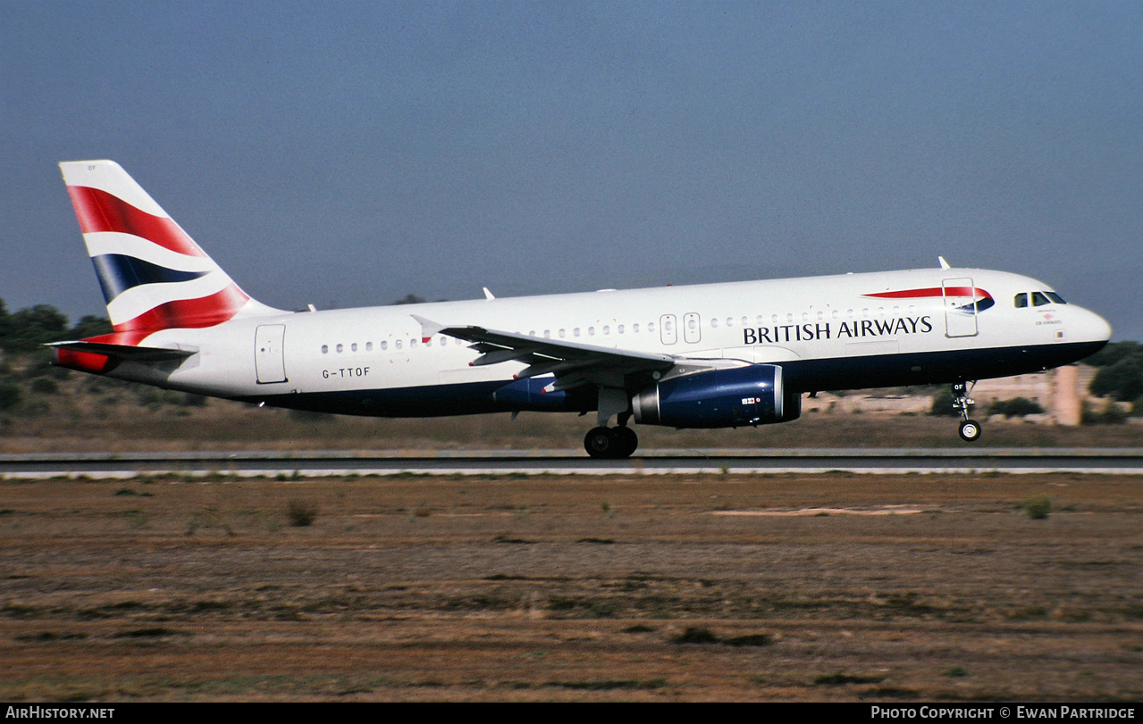 Aircraft Photo of G-TTOF | Airbus A320-232 | British Airways | AirHistory.net #631083