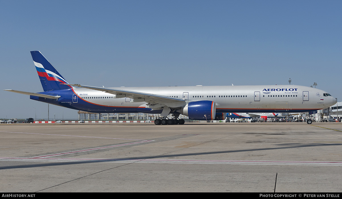 Aircraft Photo of RA-73132 | Boeing 777-3M0/ER | Aeroflot - Russian Airlines | AirHistory.net #631093