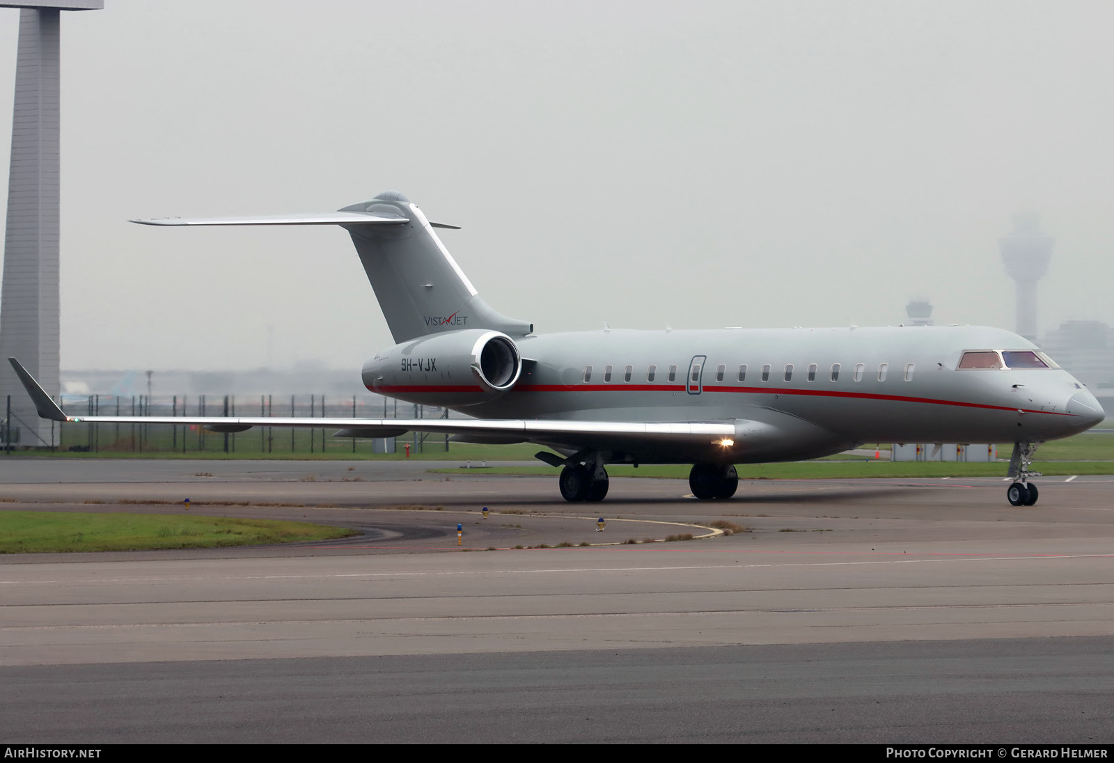 Aircraft Photo of 9H-VJX | Bombardier Global 6000 (BD-700-1A10) | VistaJet | AirHistory.net #631097