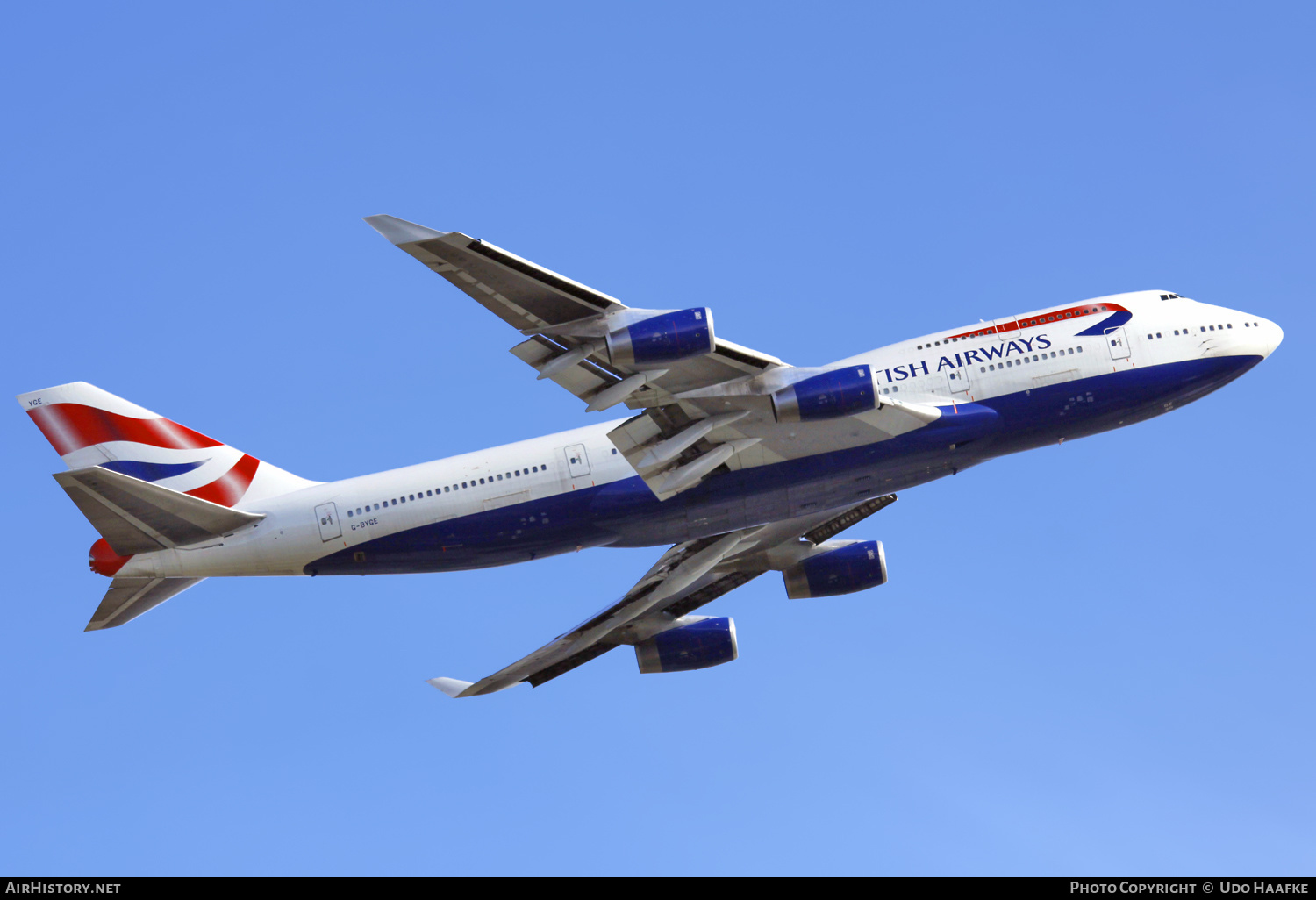 Aircraft Photo of G-BYGE | Boeing 747-436 | British Airways | AirHistory.net #631108