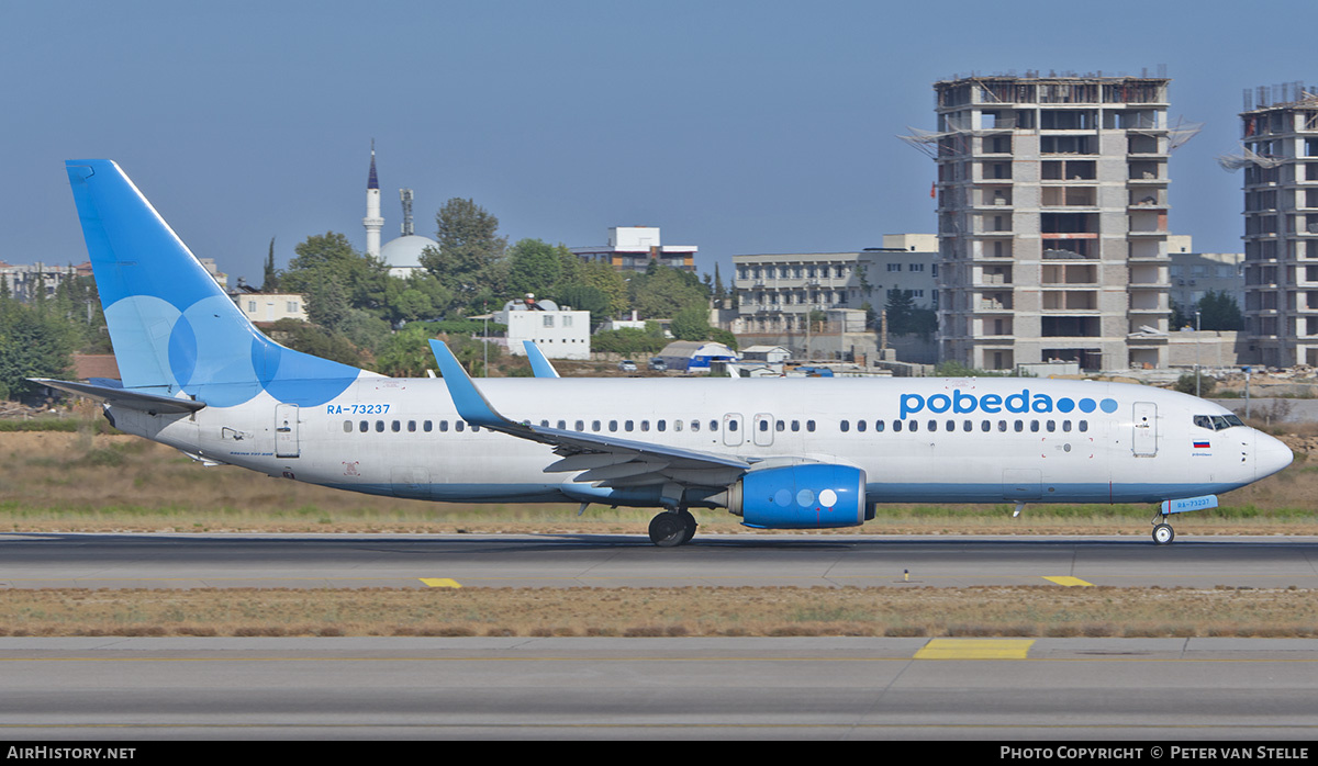 Aircraft Photo of RA-73237 | Boeing 737-8LJ | Pobeda Airlines | AirHistory.net #631115