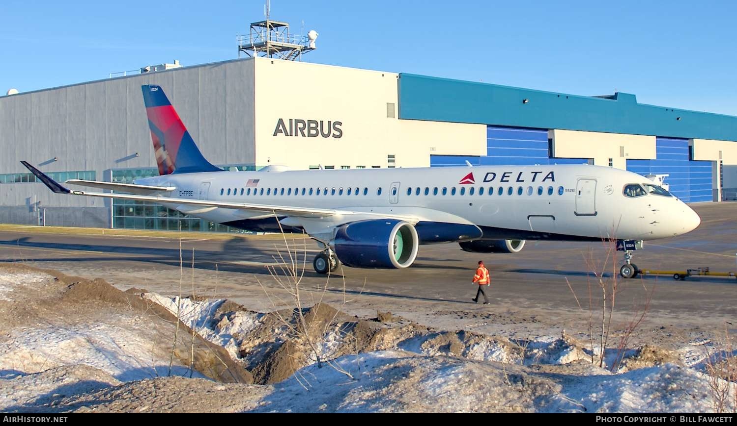 Aircraft Photo of C-FPBE | Airbus A220-371 (BD-500-1A11) | Delta Air Lines | AirHistory.net #631140
