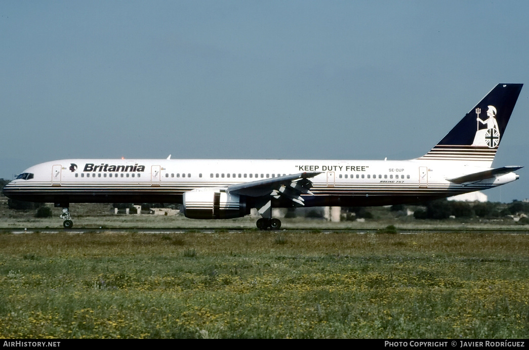 Aircraft Photo of SE-DUP | Boeing 757-236 | Britannia Nordic | AirHistory.net #631146