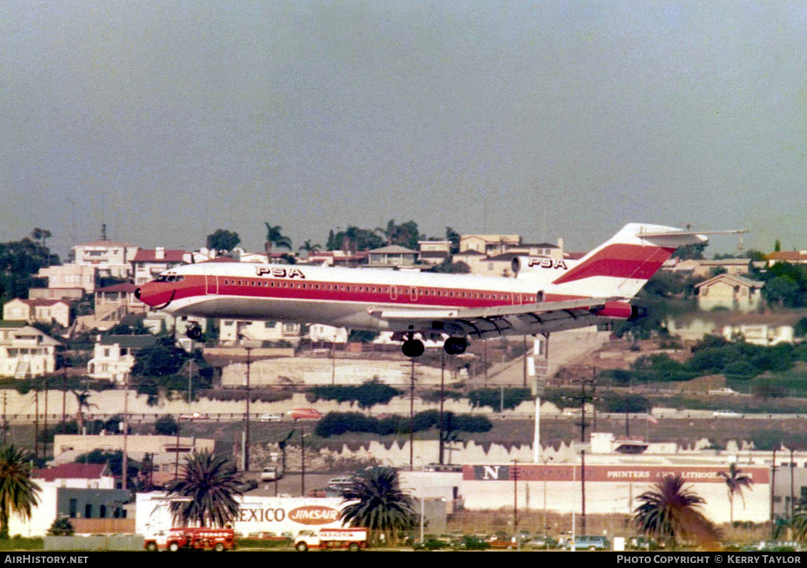 Aircraft Photo of N548PS | Boeing 727-254 | PSA - Pacific Southwest Airlines | AirHistory.net #631152