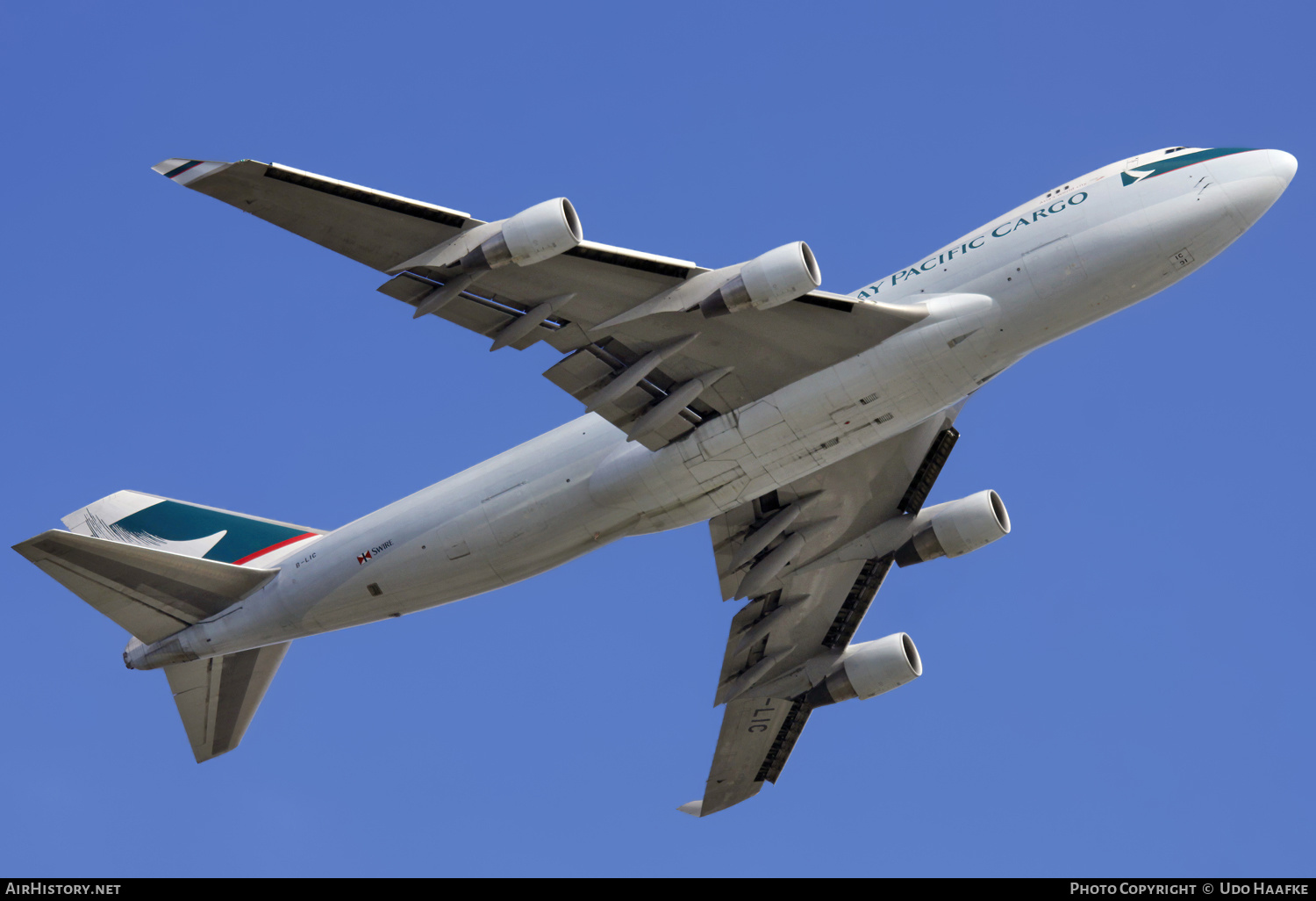 Aircraft Photo of B-LIC | Boeing 747-467F/ER/SCD | Cathay Pacific Airways Cargo | AirHistory.net #631158