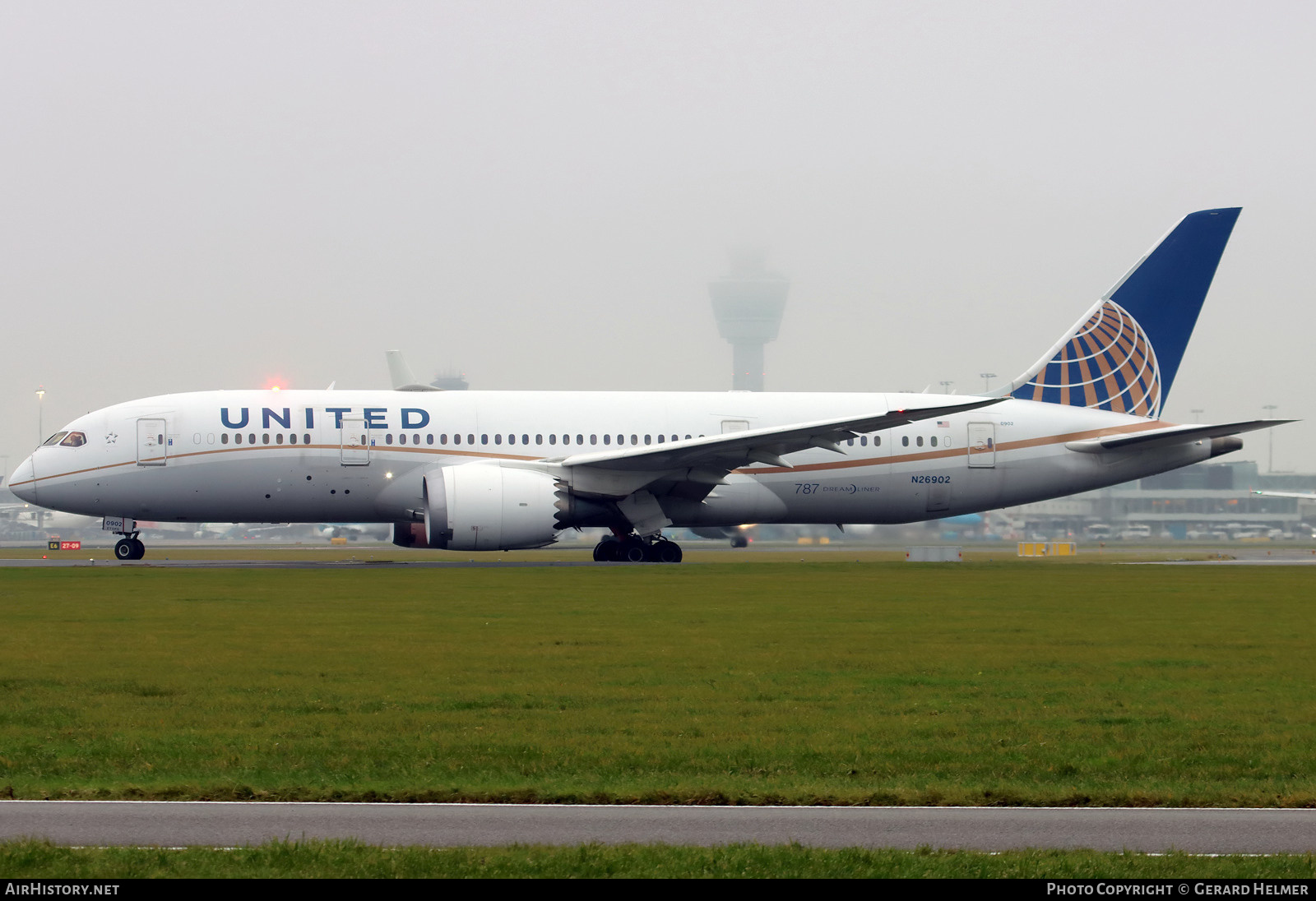 Aircraft Photo of N26902 | Boeing 787-8 Dreamliner | United Airlines | AirHistory.net #631160