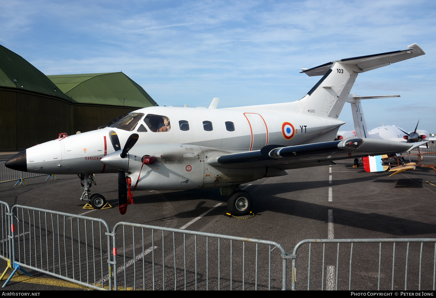 Aircraft Photo of 103 | Embraer EMB-121AA Xingu | France - Air Force | AirHistory.net #631161