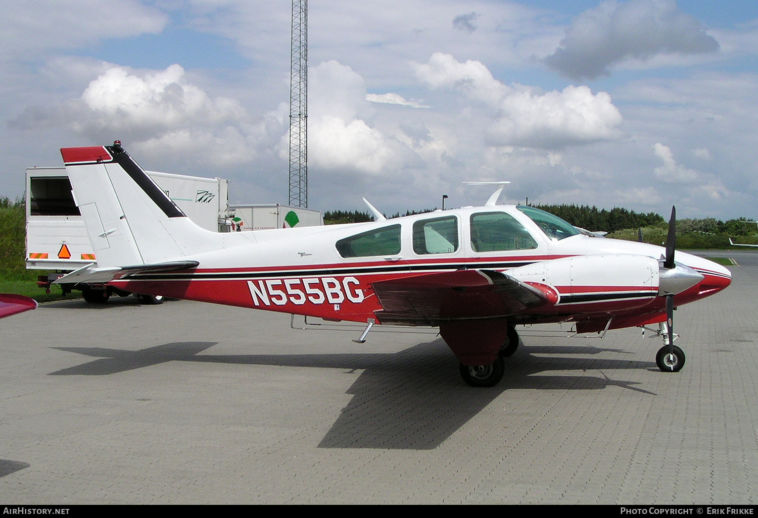 Aircraft Photo of N555BG | Beech 95-B55 Baron | AirHistory.net #631163