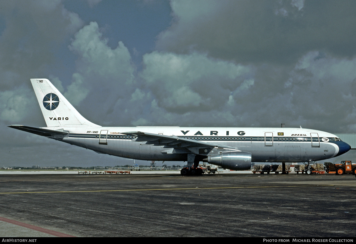 Aircraft Photo of PP-VND | Airbus A300B4-203 | Varig | AirHistory.net #631175