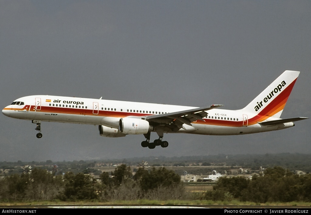 Aircraft Photo of EC-GCB | Boeing 757-236 | Air Europa | AirHistory.net #631178