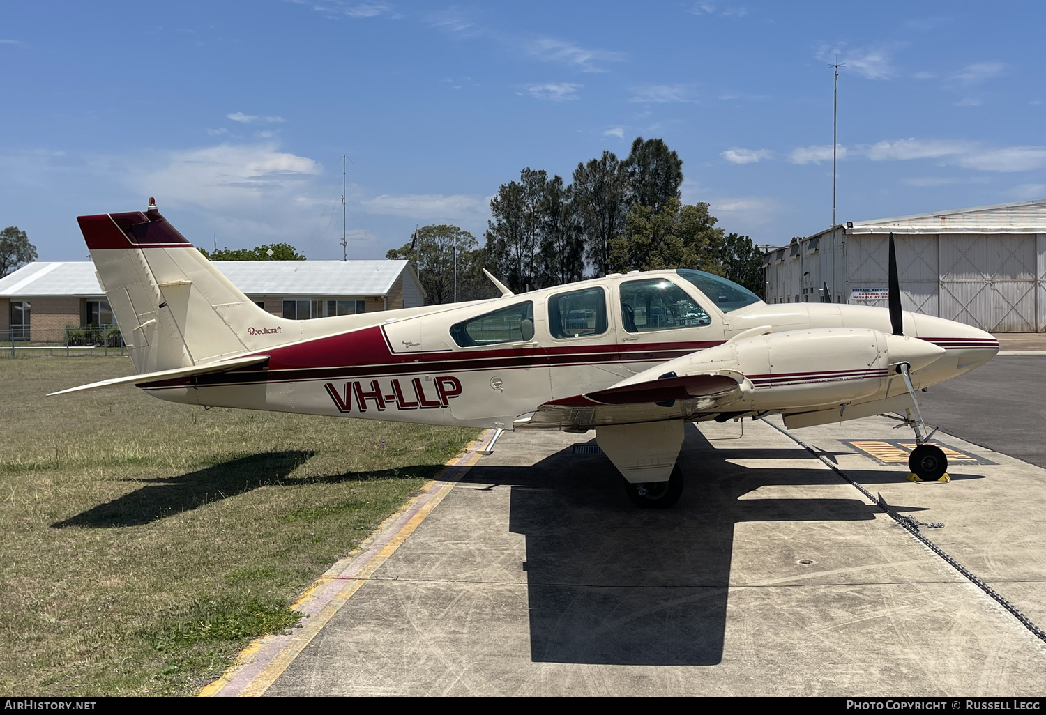 Aircraft Photo of VH-LLP | Beech C55 Baron (95-C55) | AirHistory.net #631180