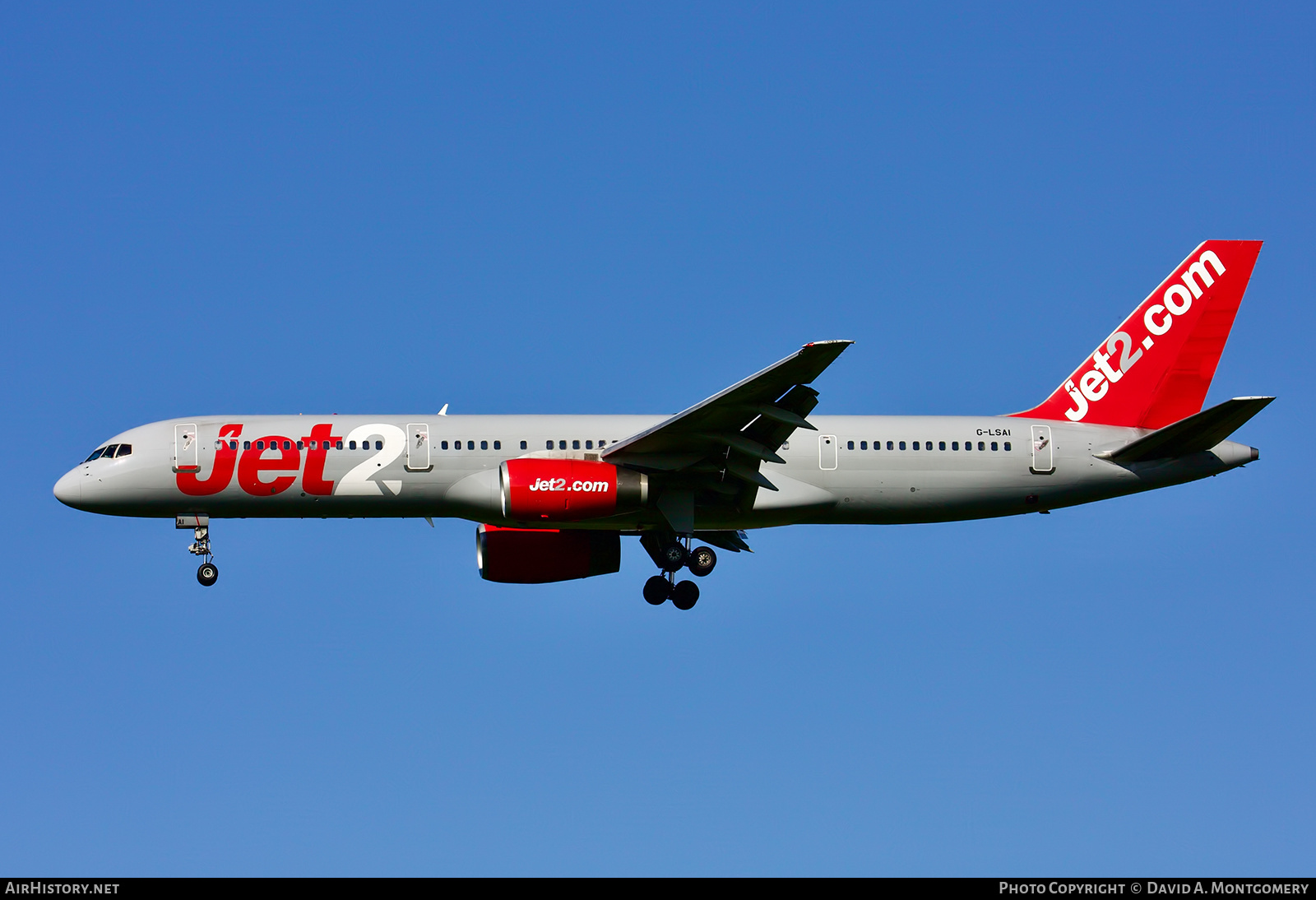 Aircraft Photo of G-LSAI | Boeing 757-21B | Jet2 | AirHistory.net #631188