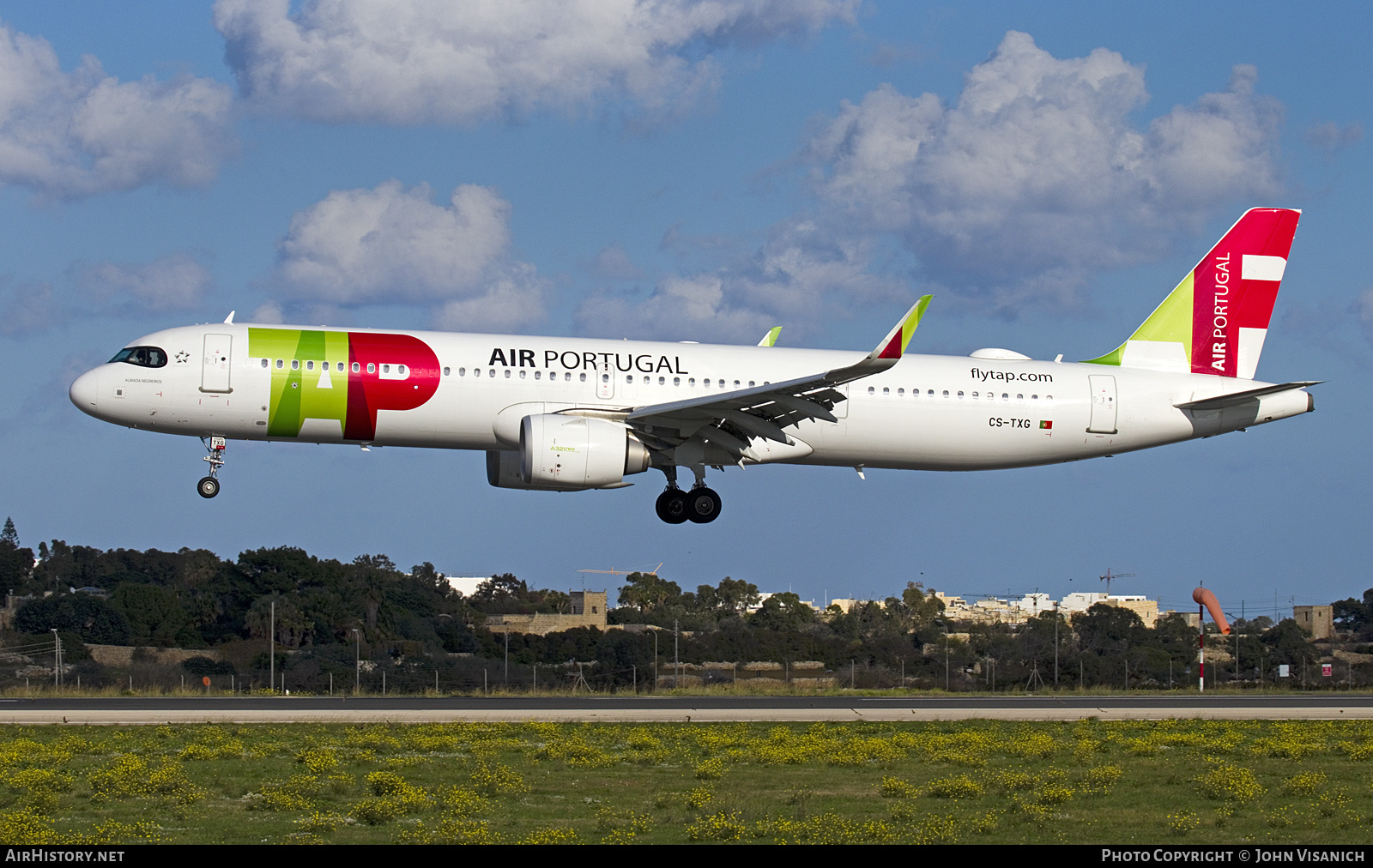 Aircraft Photo of CS-TXG | Airbus A321-251NXLR | TAP Air Portugal | AirHistory.net #631227