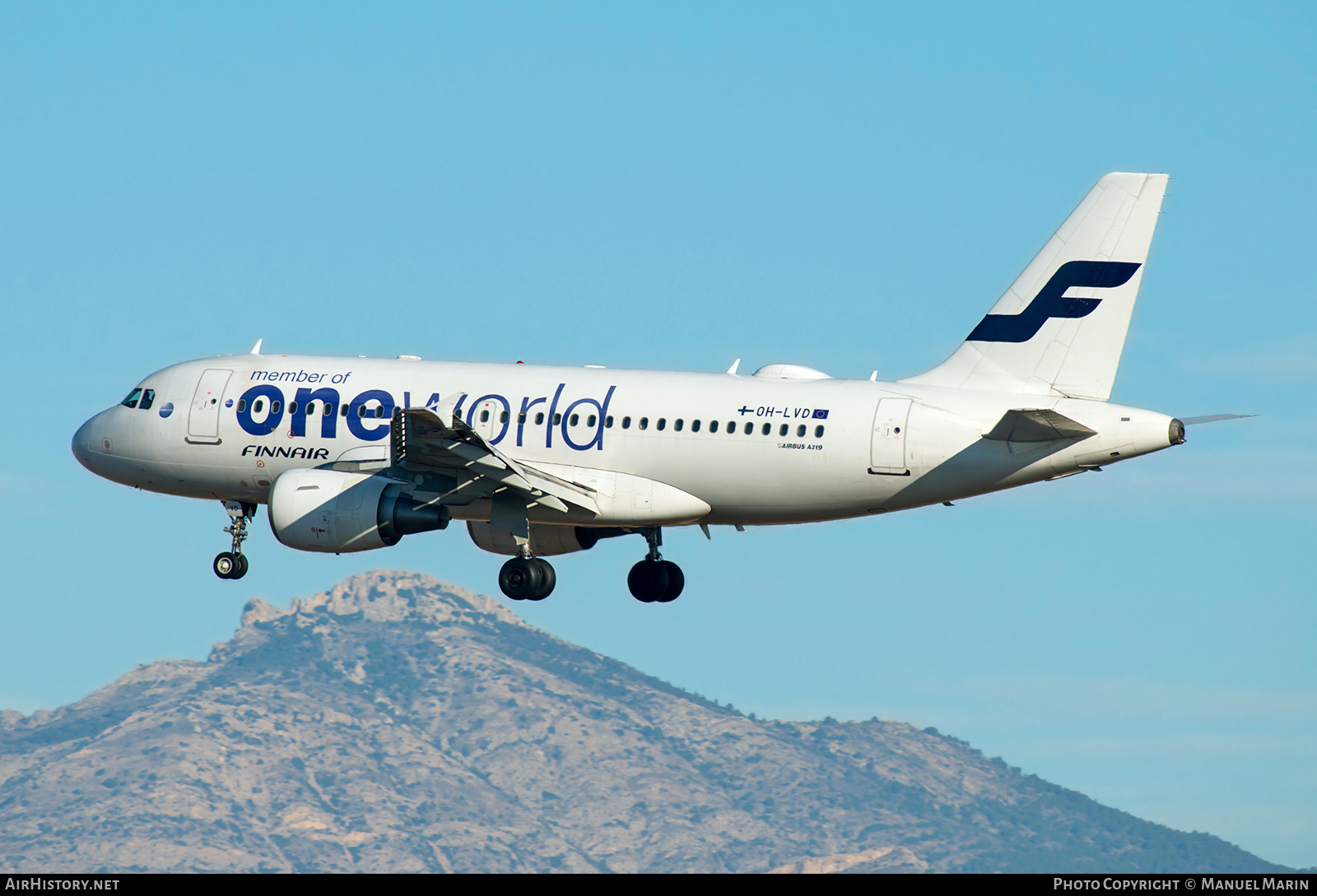 Aircraft Photo of OH-LVD | Airbus A319-112 | Finnair | AirHistory.net #631246