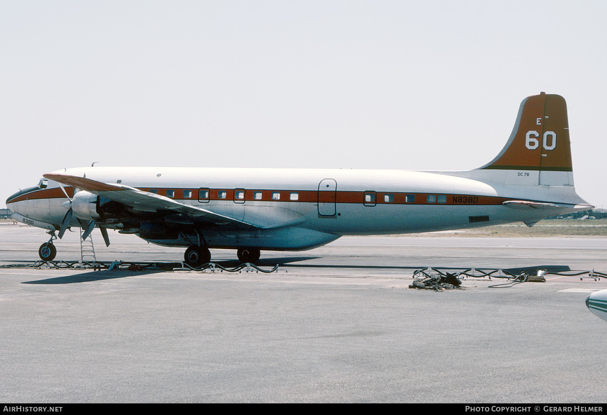 Aircraft Photo of N838D | Douglas DC-7B/AT | AirHistory.net #631259