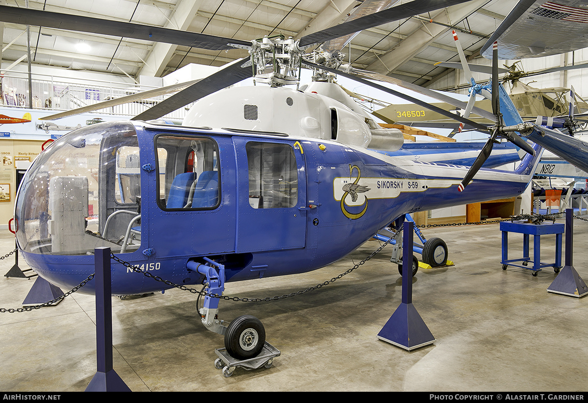 Aircraft Photo of N74150 | Sikorsky S-59 | Sikorsky | AirHistory.net #631275