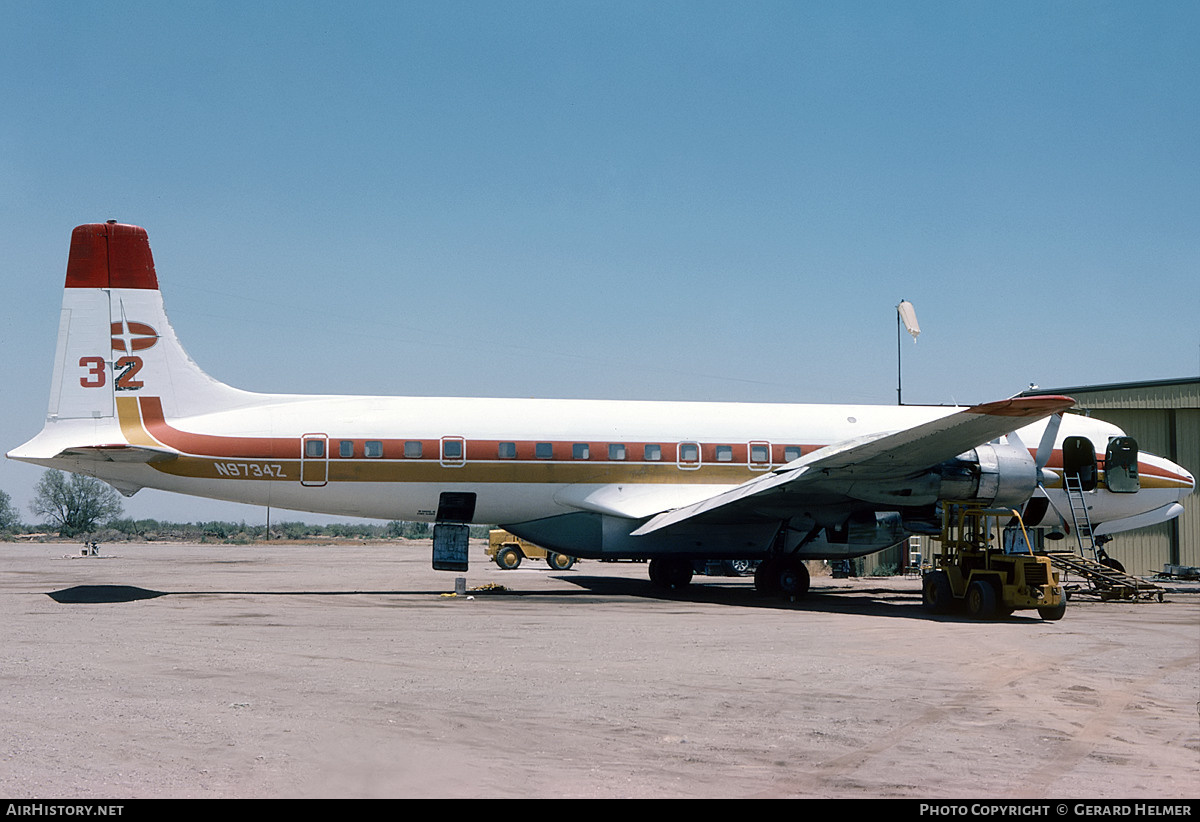 Aircraft Photo of N9734Z | Douglas DC-7C | AirHistory.net #631297