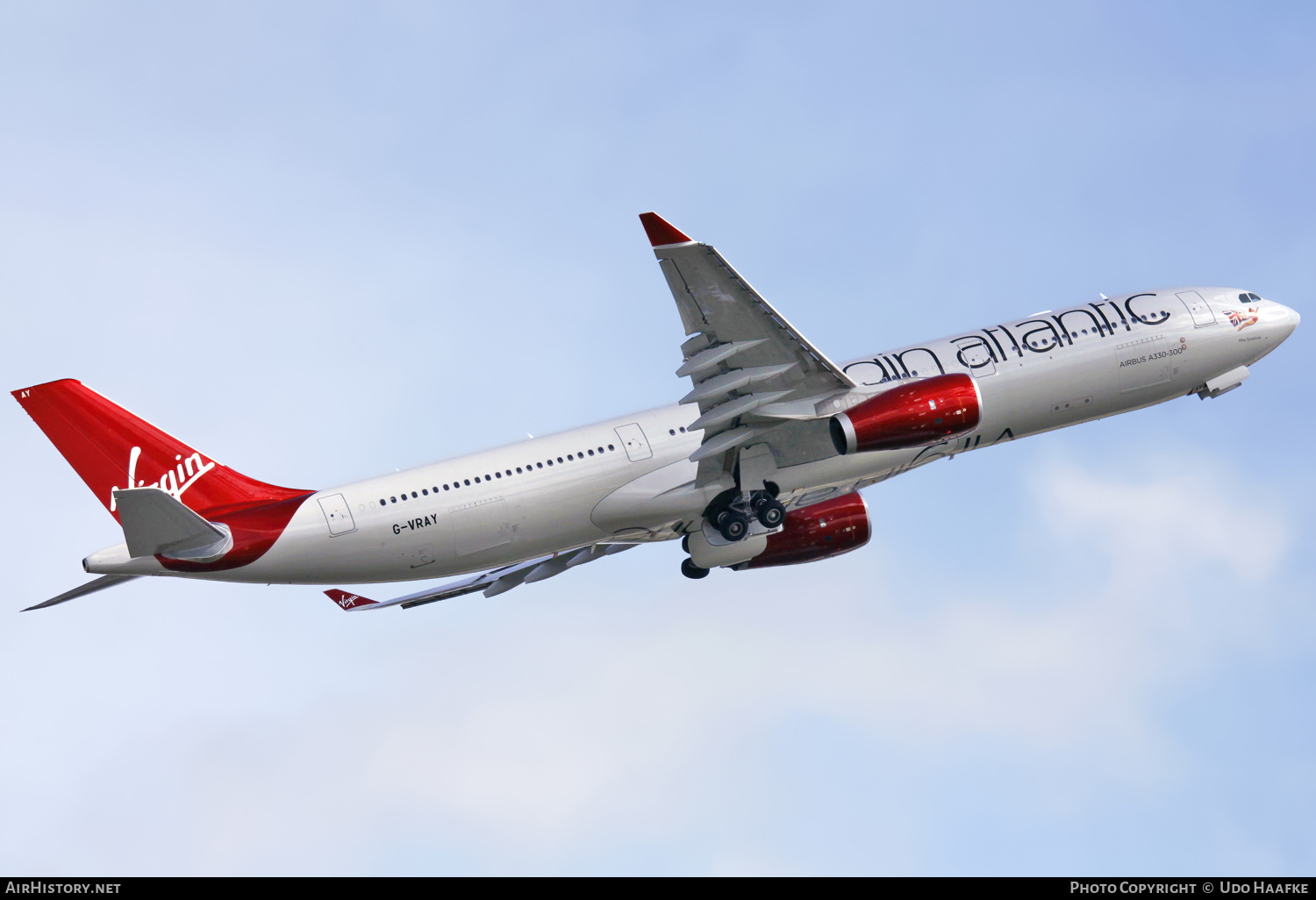 Aircraft Photo of G-VRAY | Airbus A330-343 | Virgin Atlantic Airways | AirHistory.net #631308