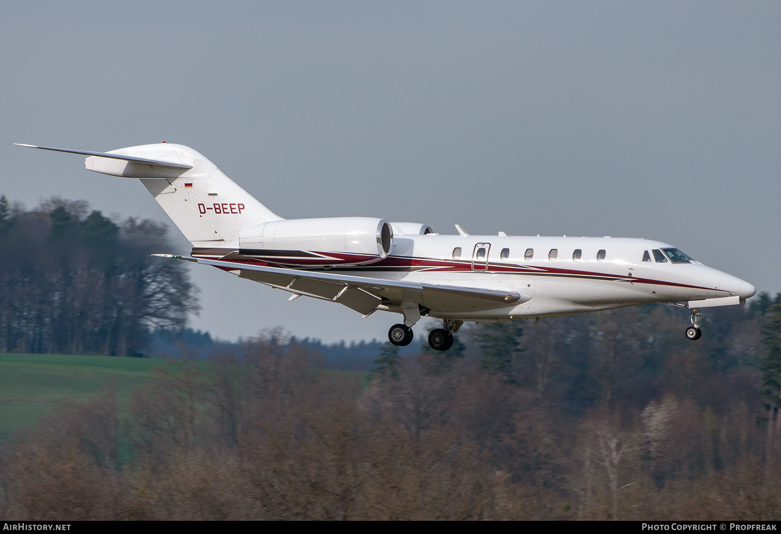 Aircraft Photo of D-BEEP | Cessna 750 Citation X | AirHistory.net #631319