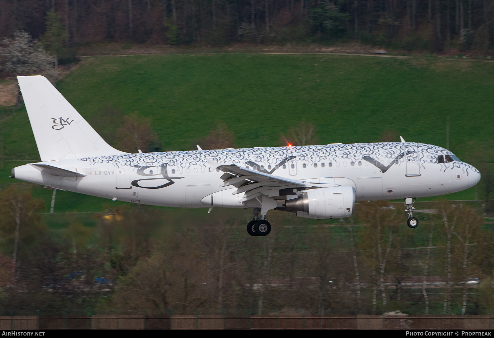 Aircraft Photo of LX-GVV | Airbus ACJ319 (A319-115/CJ) | AirHistory.net #631321