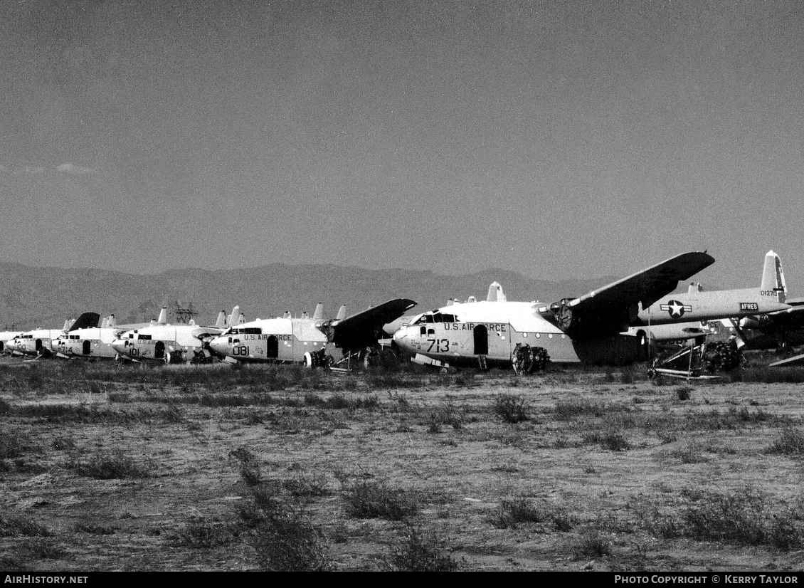 Aircraft Photo of 51-2713 / 012713 | Fairchild C-119G Flying Boxcar | USA - Air Force | AirHistory.net #631330
