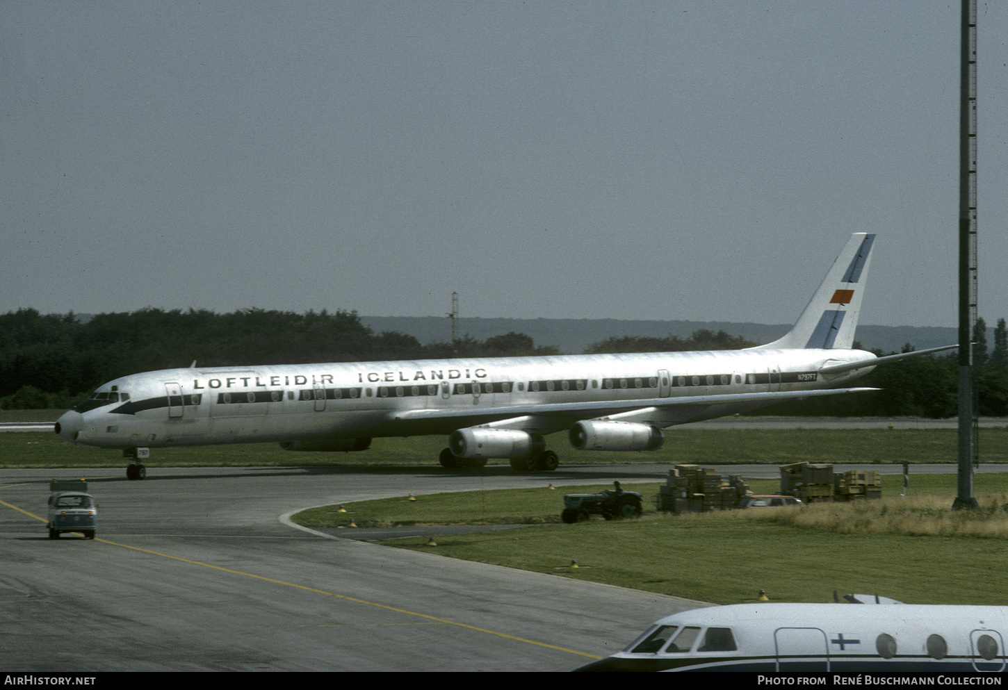 Aircraft Photo of N797FT | McDonnell Douglas DC-8-63CF | Loftleiðir - Icelandic Airlines | AirHistory.net #631342