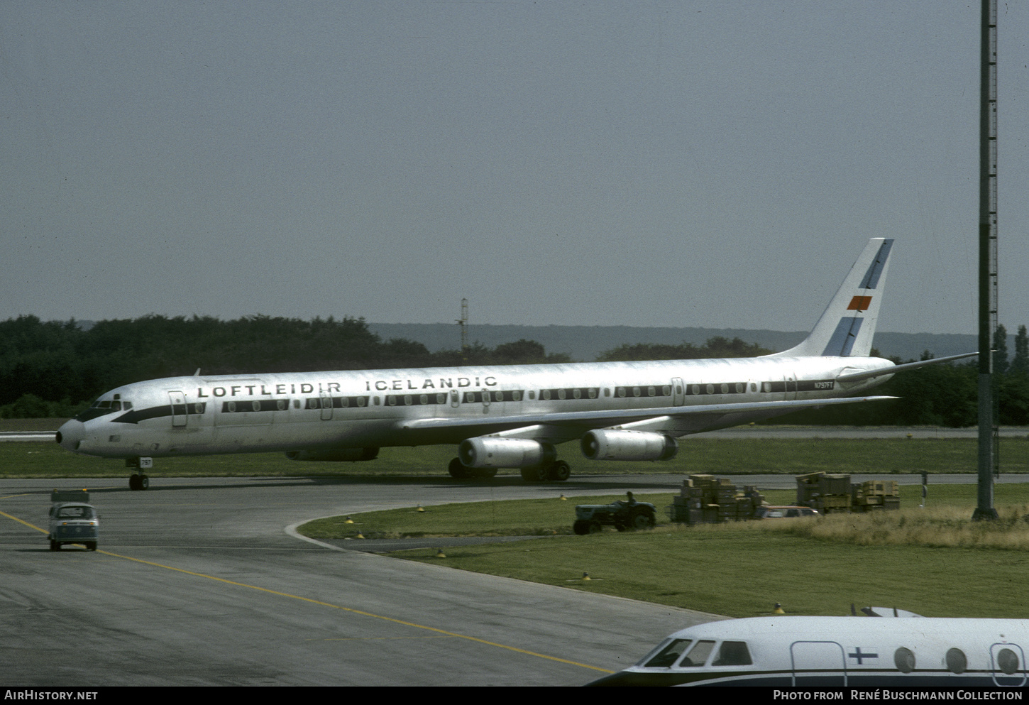 Aircraft Photo of N797FT | McDonnell Douglas DC-8-63CF | Loftleidir - Icelandic Airlines | AirHistory.net #631342