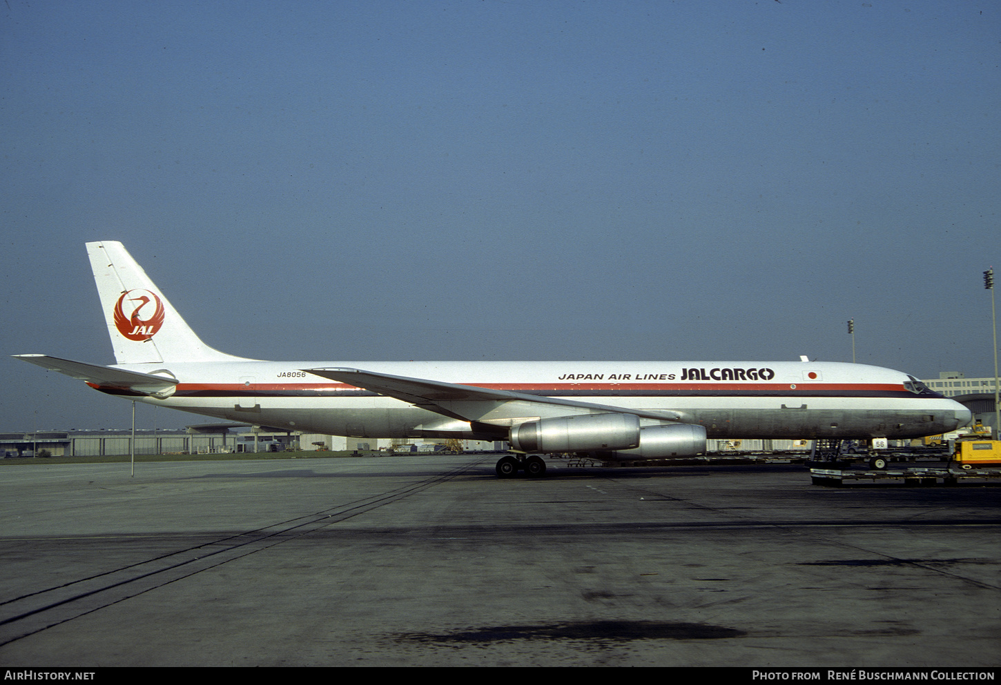 Aircraft Photo of JA8056 | McDonnell Douglas DC-8-62AF | Japan Air Lines - JAL Cargo | AirHistory.net #631358