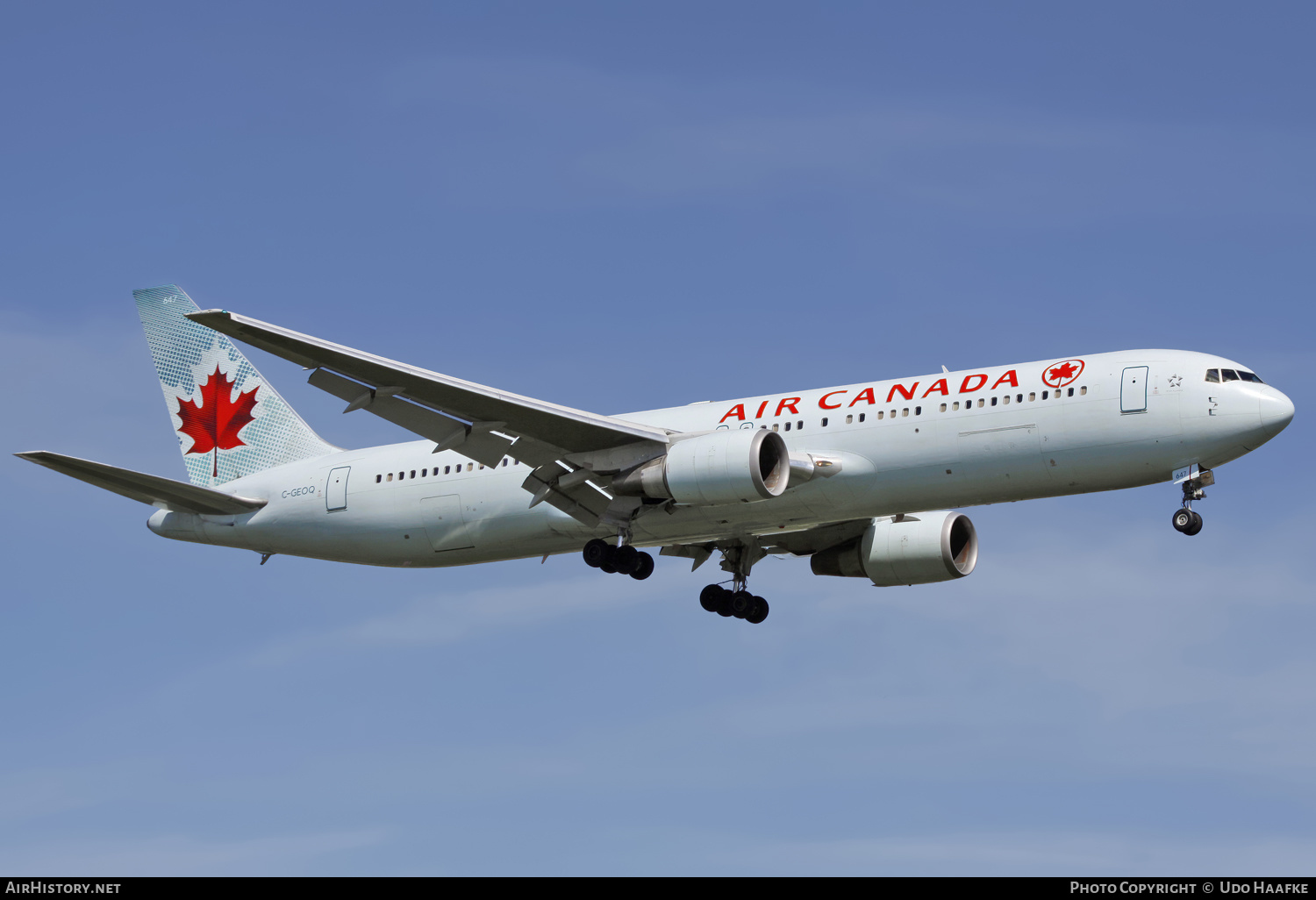 Aircraft Photo of C-GEOQ | Boeing 767-375/ER | Air Canada | AirHistory.net #631362