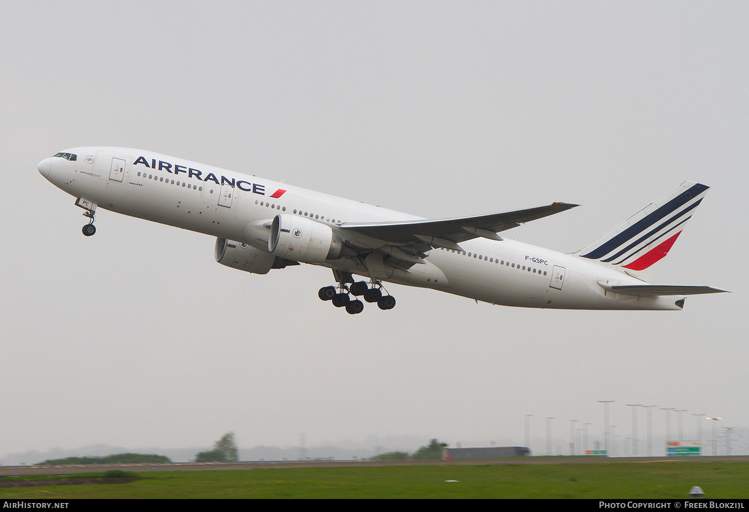 Aircraft Photo of F-GSPC | Boeing 777-228/ER | Air France | AirHistory.net #631364