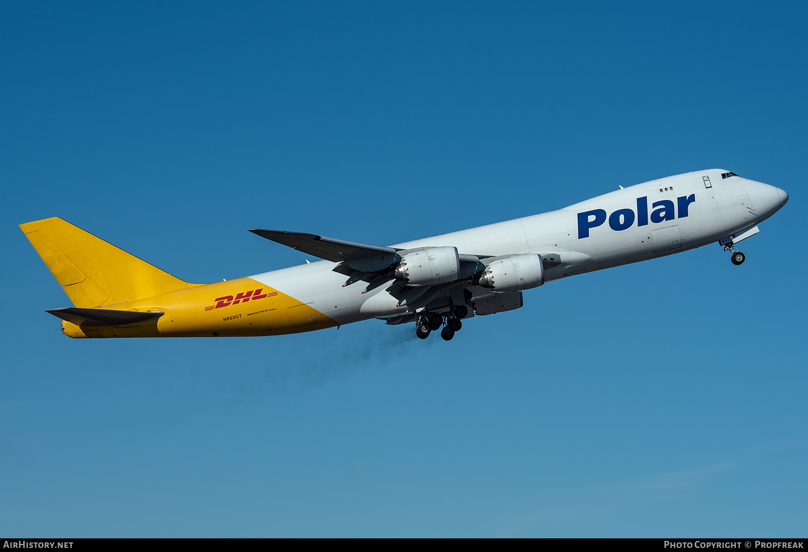 Aircraft Photo of N853GT | Boeing 747-87UF/SCD | Polar Air Cargo | AirHistory.net #631381