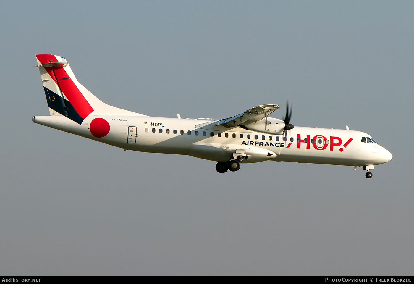 Aircraft Photo of F-HOPL | ATR ATR-72-600 (ATR-72-212A) | Hop! | AirHistory.net #631384