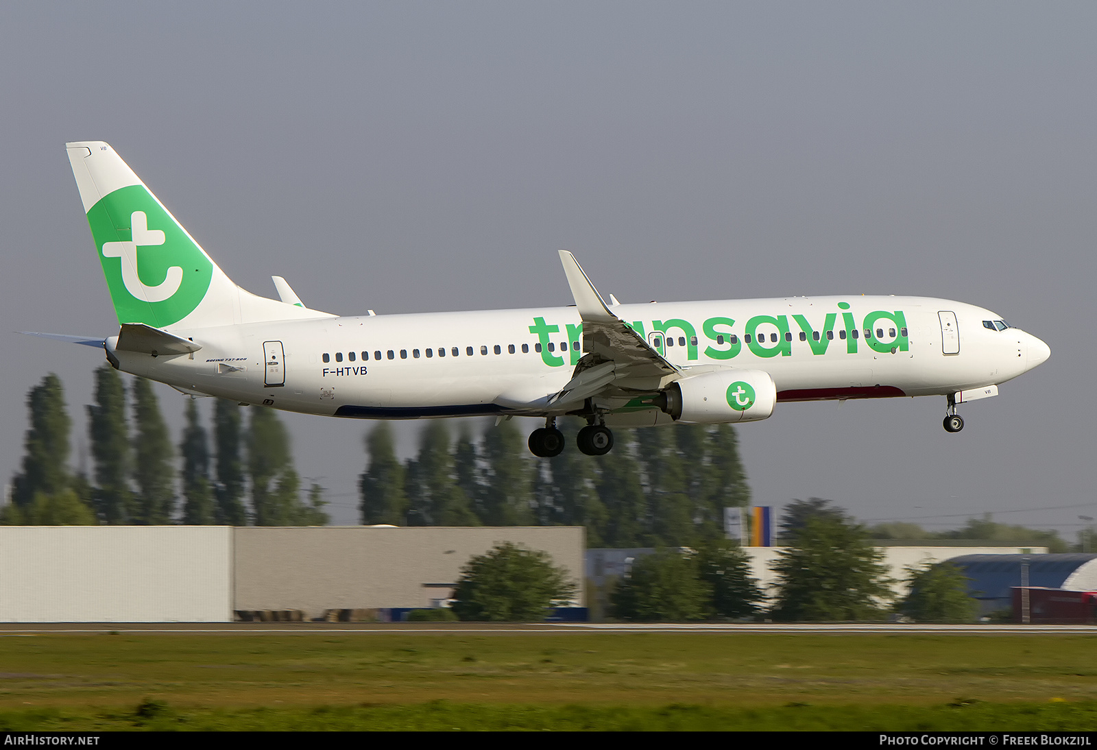 Aircraft Photo of F-HTVB | Boeing 737-8K2 | Transavia | AirHistory.net #631406