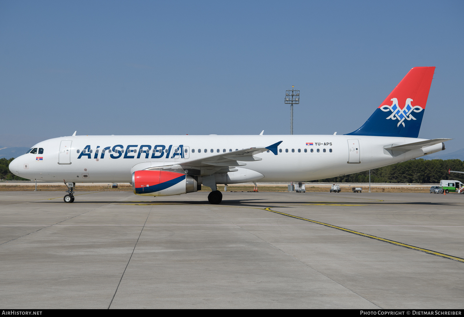 Aircraft Photo of YU-APS | Airbus A320-232 | Air Serbia | AirHistory.net #631416