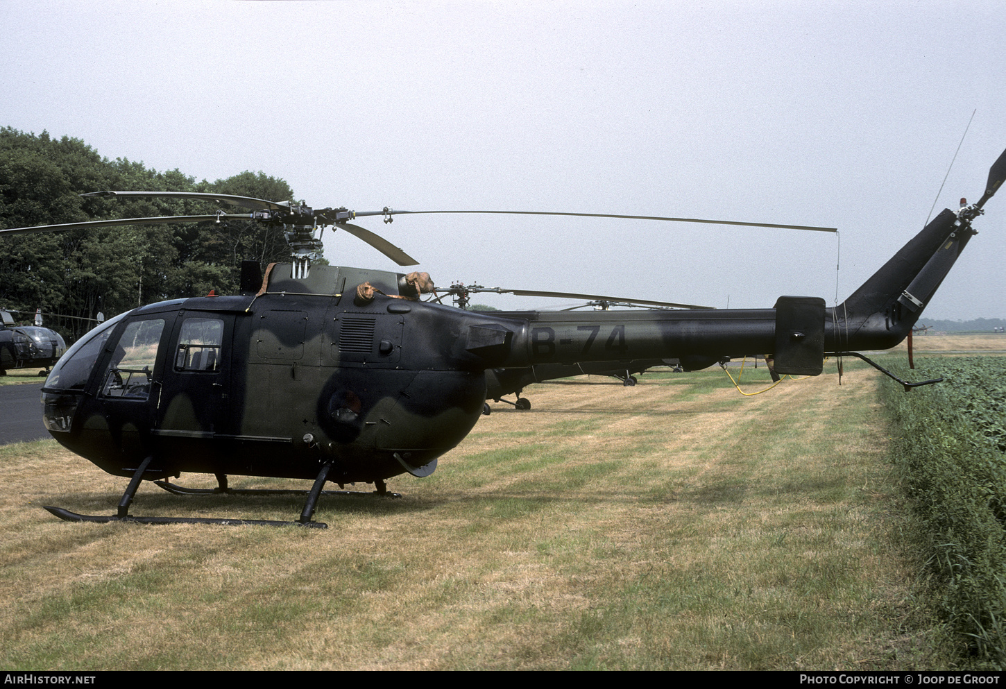 Aircraft Photo of B-74 | MBB BO-105CB | Netherlands - Air Force | AirHistory.net #631417