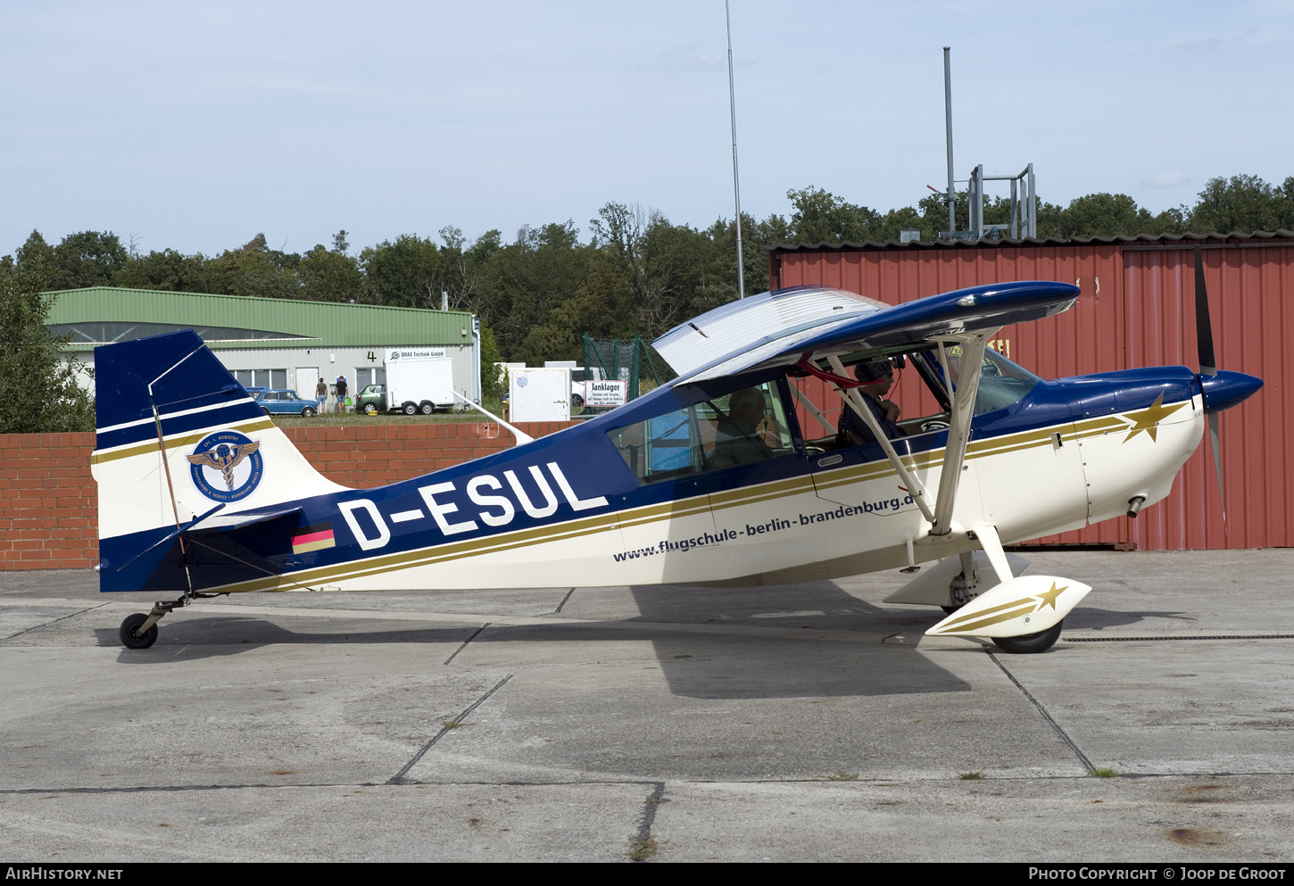 Aircraft Photo of D-ESUL | American Champion 7ECA Citabria Aurora | Flugschule Berlin Brandenburg | AirHistory.net #631458