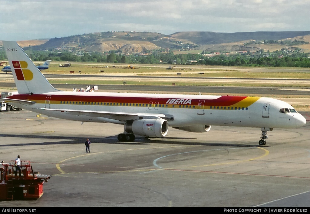 Aircraft Photo of EC-FTR | Boeing 757-256 | Iberia | AirHistory.net #631463