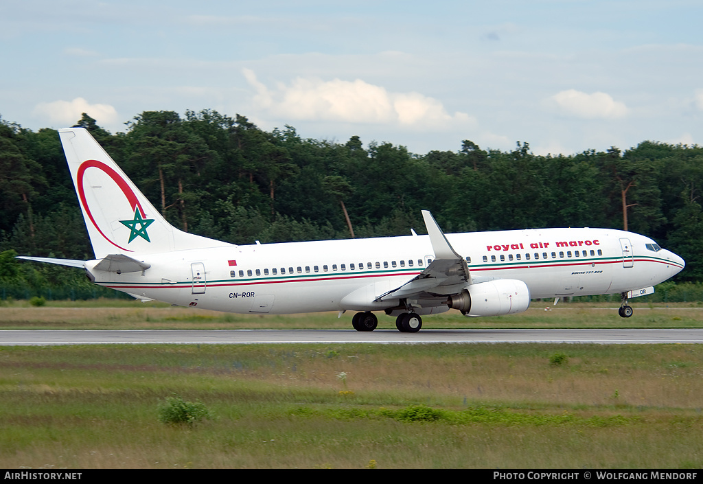Aircraft Photo of CN-ROR | Boeing 737-8B6 | Royal Air Maroc - RAM | AirHistory.net #631488