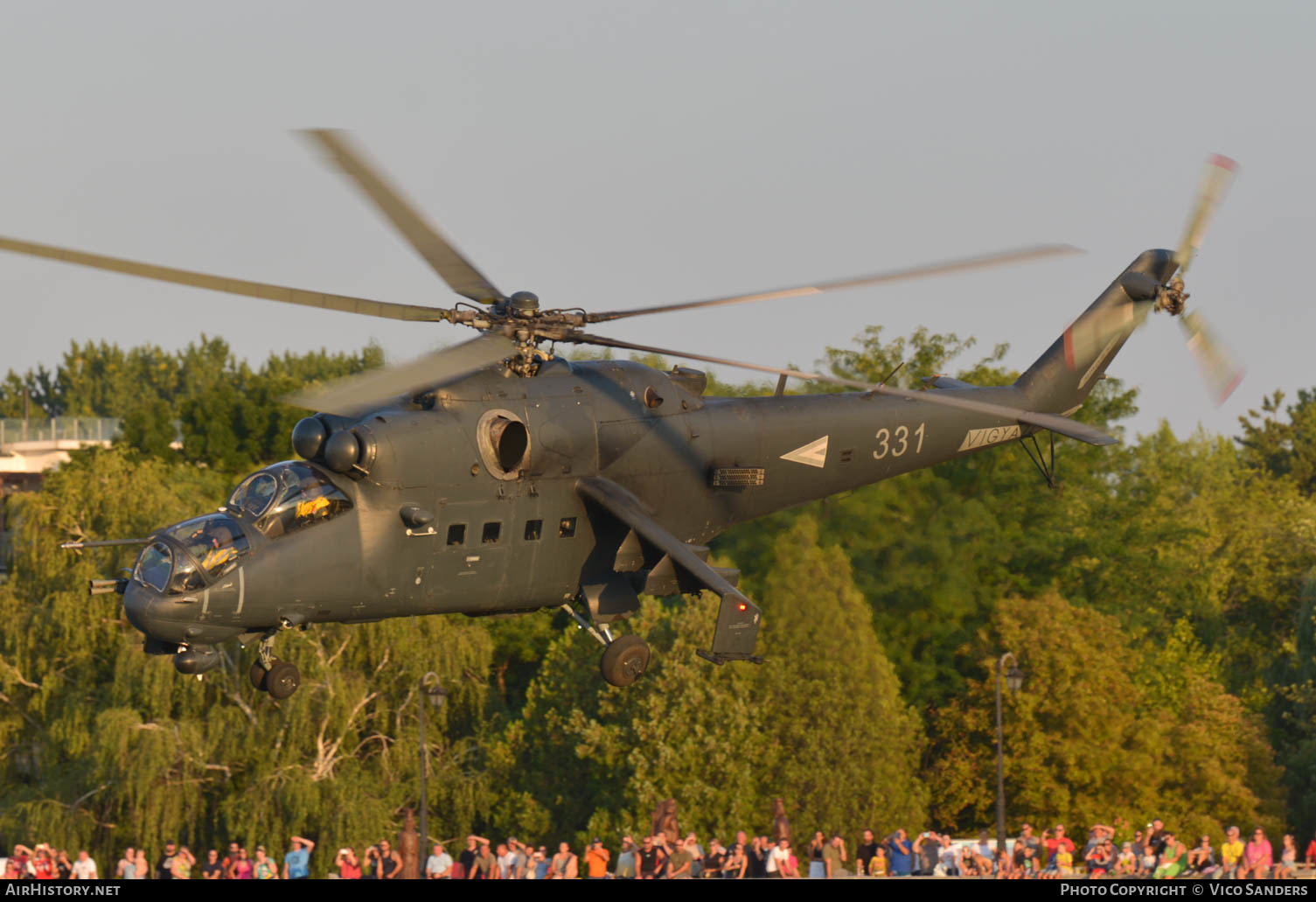 Aircraft Photo of 331 | Mil Mi-24P | Hungary - Air Force | AirHistory.net #631489