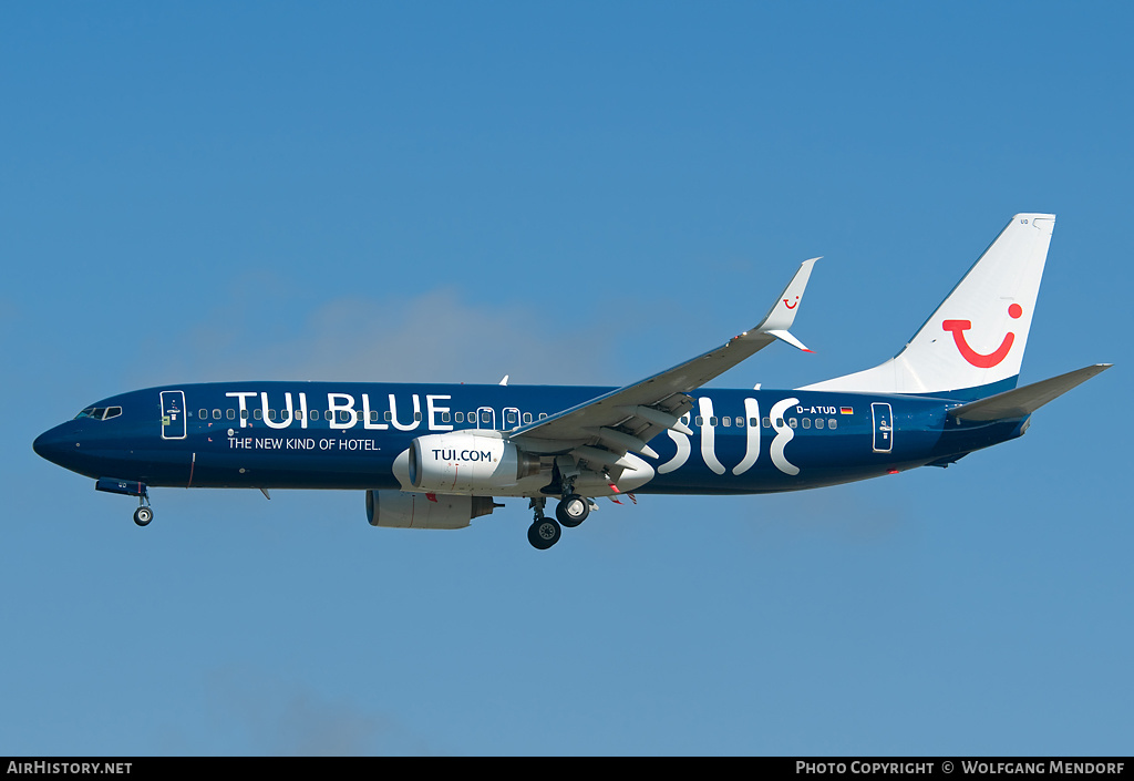 Aircraft Photo of D-ATUD | Boeing 737-8K5 | TUI | AirHistory.net #631490