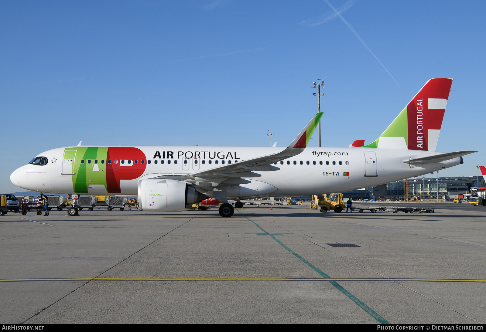 Aircraft Photo of CS-TVI | Airbus A320-251N | TAP Air Portugal | AirHistory.net #631495