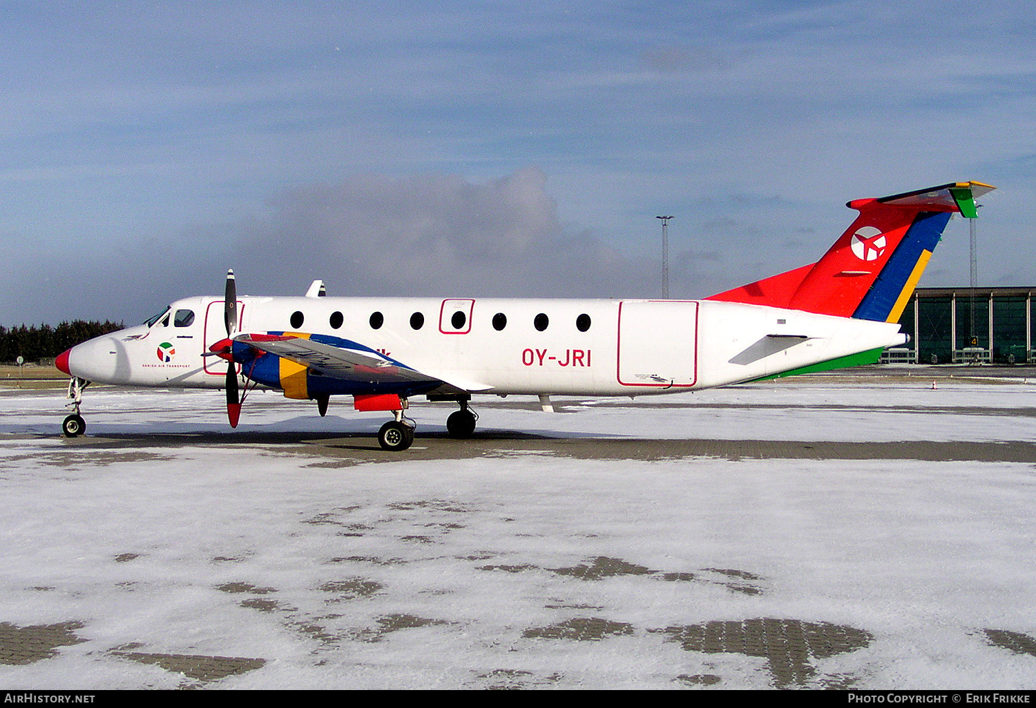 Aircraft Photo of OY-JRI | Beech 1900C-1 | Danish Air Transport - DAT | AirHistory.net #631496