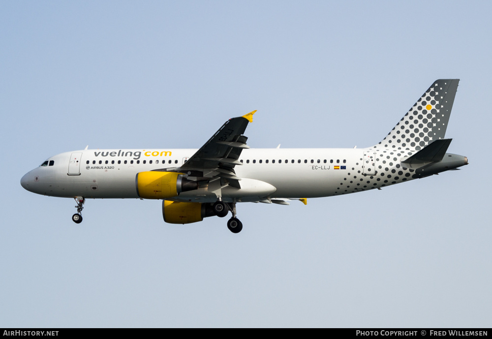 Aircraft Photo of EC-LLJ | Airbus A320-214 | Vueling Airlines | AirHistory.net #631499