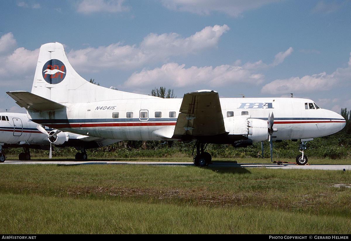 Aircraft Photo of N40415 | Martin 404 | PBA - Provincetown-Boston Airline | AirHistory.net #631504