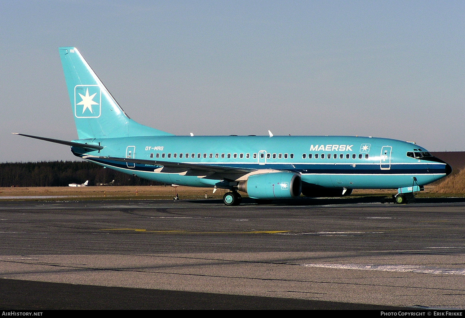 Aircraft Photo of OY-MRG | Boeing 737-7L9 | Maersk Air | AirHistory.net #631505