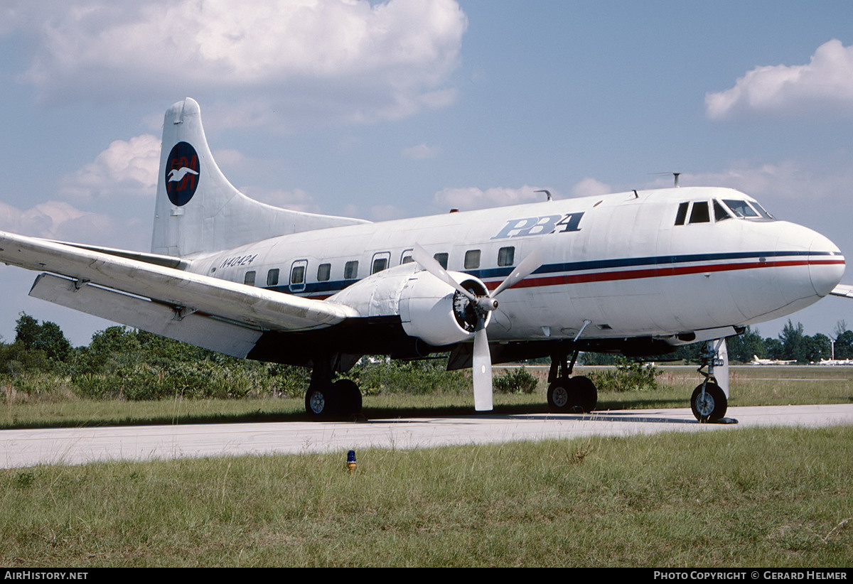 Aircraft Photo of N40424 | Martin 404 | PBA - Provincetown-Boston Airline | AirHistory.net #631508