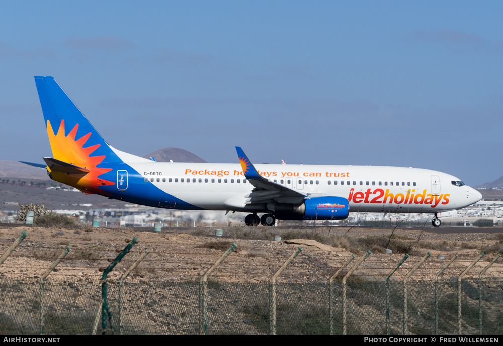 Aircraft Photo of G-DRTO | Boeing 737-8JP | Jet2 Holidays | AirHistory.net #631510