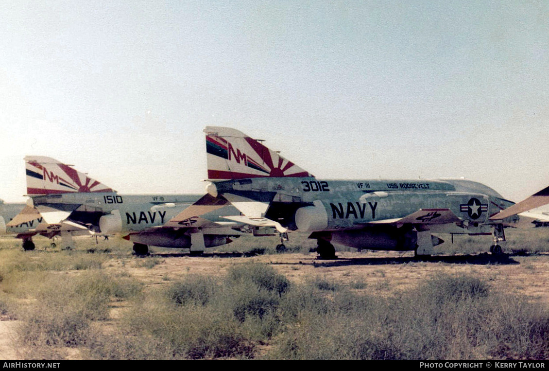 Aircraft Photo of 153012 | McDonnell Douglas F-4N Phantom II | USA - Navy | AirHistory.net #631542