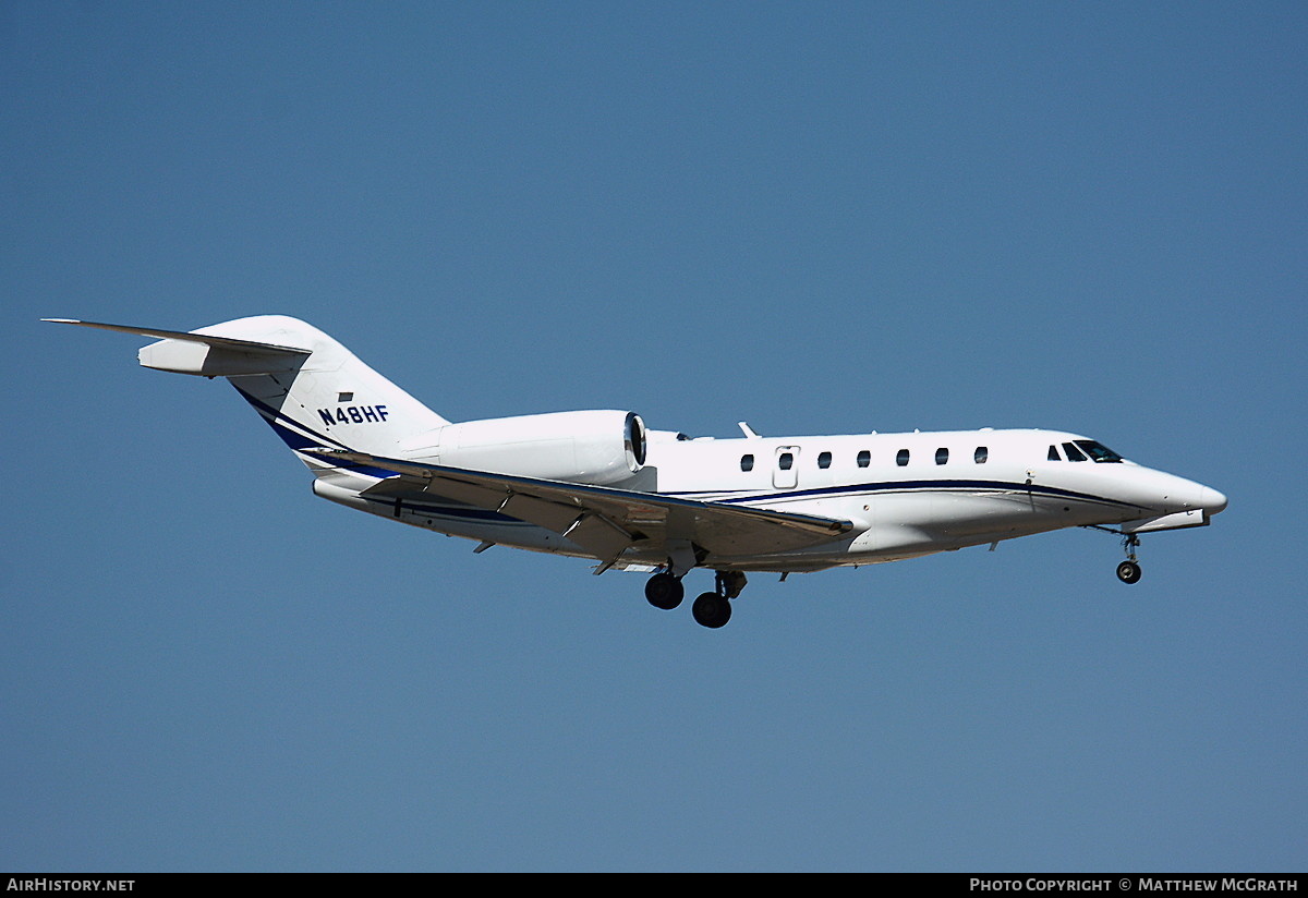 Aircraft Photo of N48HF | Cessna 750 Citation X | AirHistory.net #631555